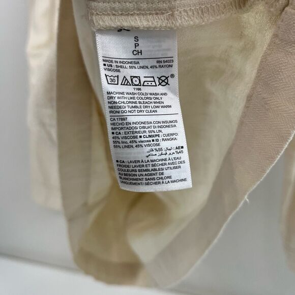 Old Navy Linen Safari Jacket Small - Picture 8 of 8